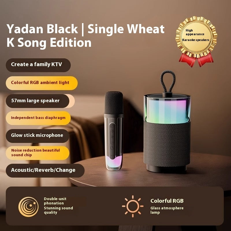 Wireless Mini Bluetooth Speaker High-quality Color Light Subwoofer Long Battery Life