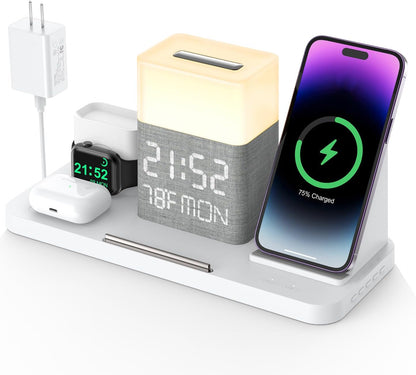 6-in-1 Wireless Charging & Night Light Set