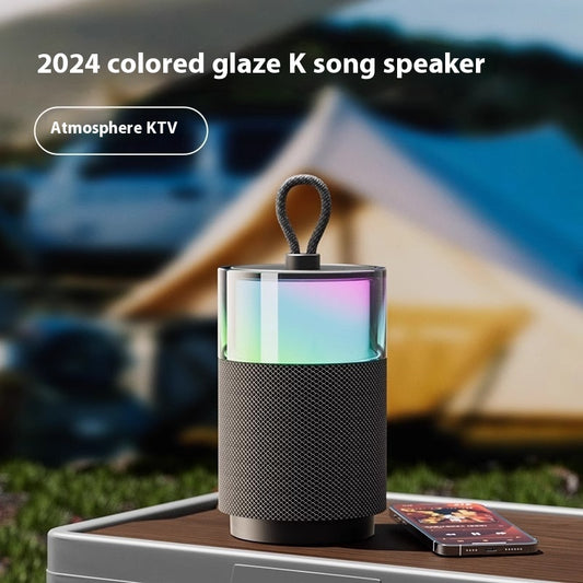 Wireless Mini Bluetooth Speaker High-quality Color Light Subwoofer Long Battery Life