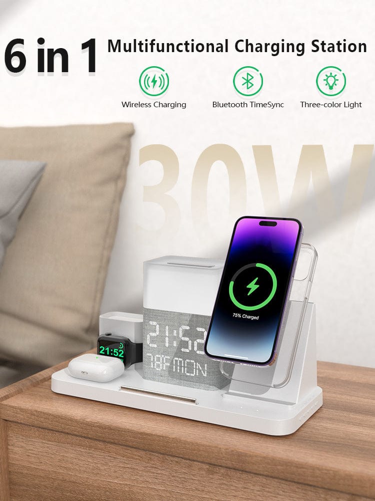 6-in-1 Wireless Charging & Night Light Set