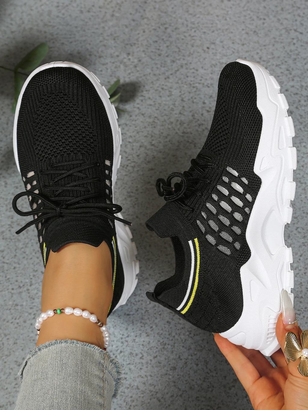 Woman shoes Leopard print sneakers lightweight and breathable women's casual sneakers sale shoes with free shipping