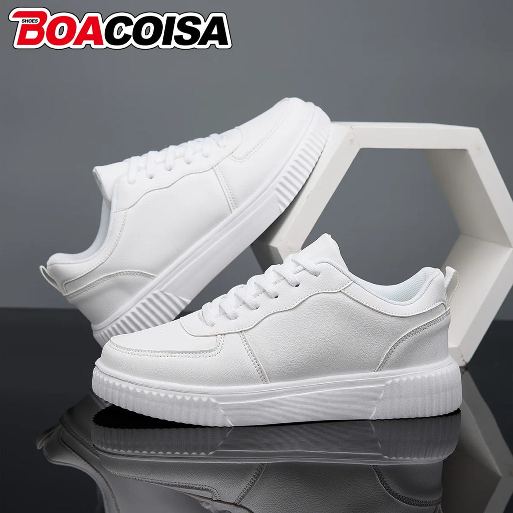 Women's Casual Shoes Breathable Walking Flat Shoes Sneakers White Female Footwear Sports Running Outdoor Walking For Men Tennis