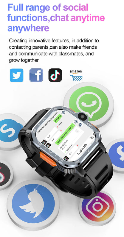 Valdus PGD Android Smart Watch Men GPS 16G/64G ROM Storage HD Dual