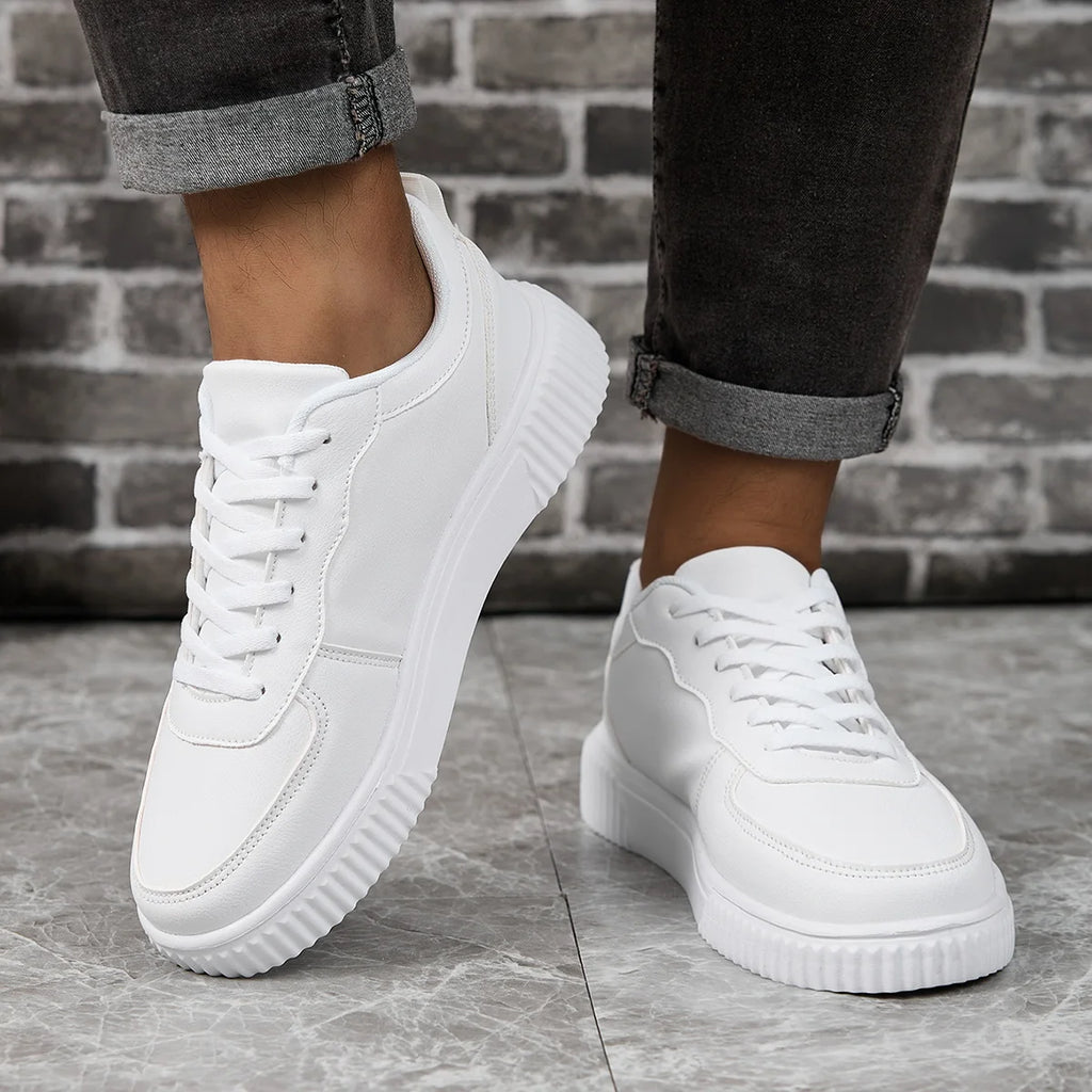 Women's Casual Shoes Breathable Walking Flat Shoes Sneakers White Female Footwear Sports Running Outdoor Walking For Men Tennis