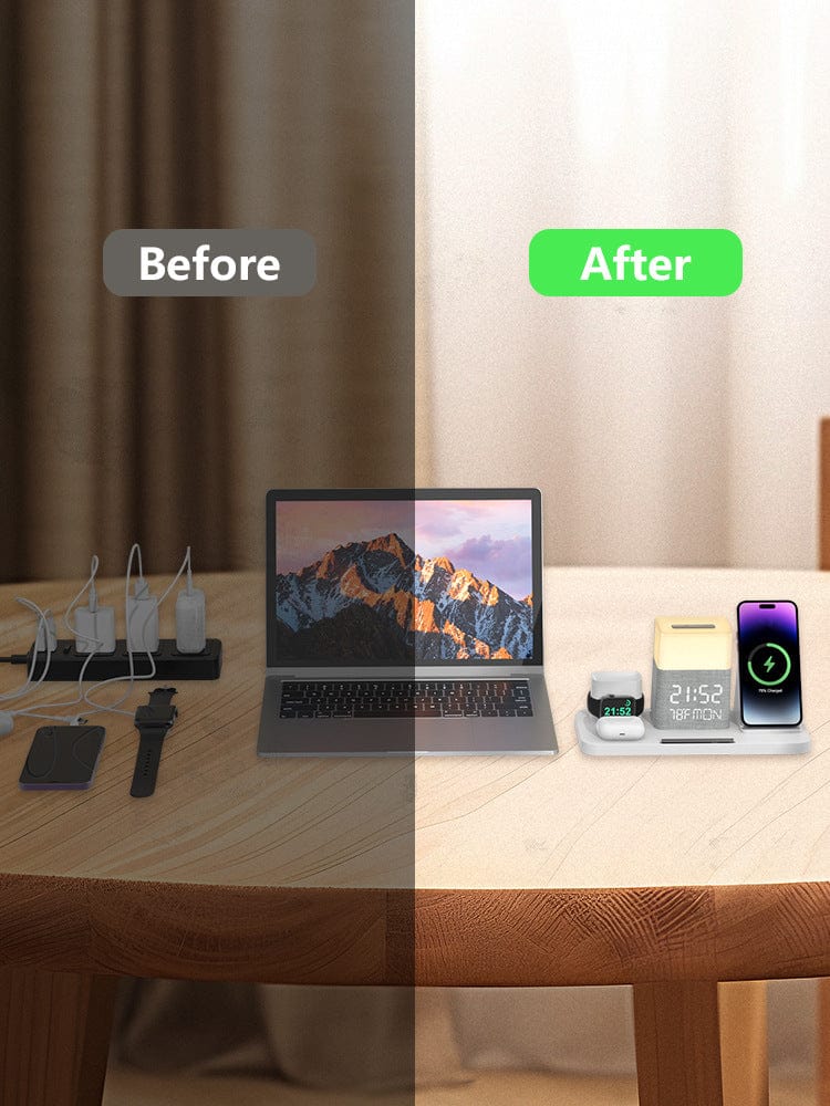 6-in-1 Wireless Charging & Night Light Set