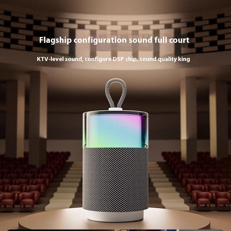 Wireless Mini Bluetooth Speaker High-quality Color Light Subwoofer Long Battery Life