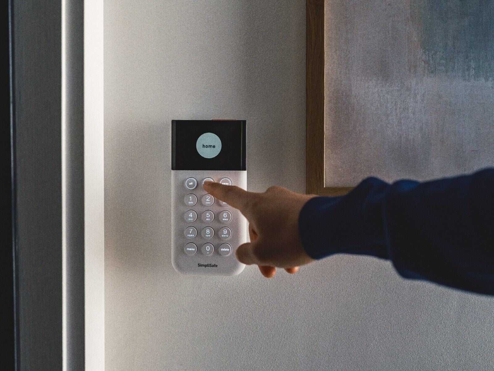 SimpliSafe 6 Piece Wireless Home Security System - White